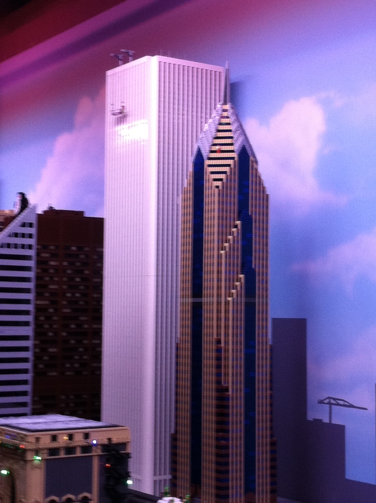 LEGO Artist Chicago Two Prudential Building